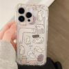 Cartoon Cat Graphic Phone Case For Samsung S24 S22 S23 Ultra S21 S20 FE Case A54 A34 A53 A32 A52 A14 A33 A55 Shockproof Cover