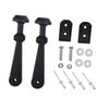 622304 Hood Latch Kit Hood Latch Straps Component Easy To Install Outdoor Sports Supplies with Mounting Hardware Replaces