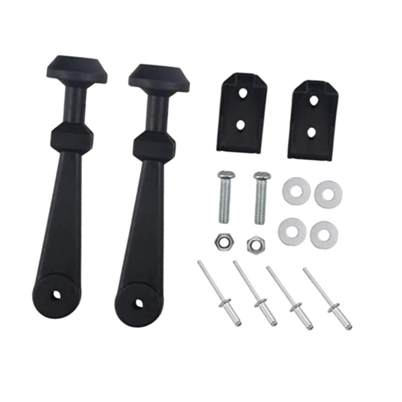 Outdoor Sports Hood Strap Panel Latch Kit High Performance Metal Repair Replacement for Snowmobile 622304