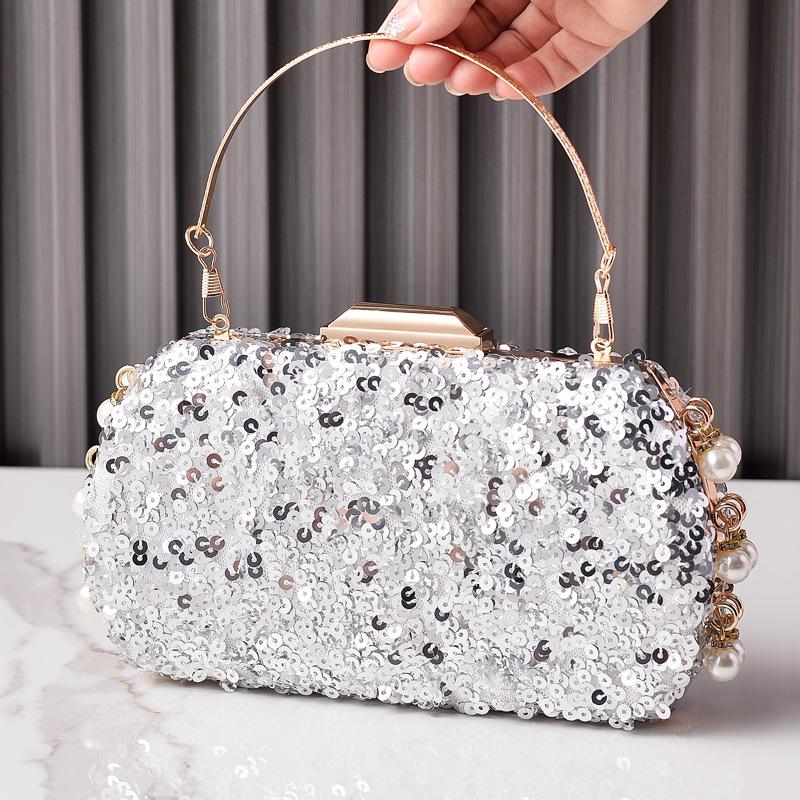 Paillettentaschen für Damen Diamant-Clutch Luxuriöse Designertaschen Damen-Umhängetasche 2026 Kleine Abend-Hochzeits-Glitzer-Taschen