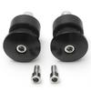 Motorcycle Bar End Rearview Side Mirrors CNC Motorcycle Bar End Black Rearview Side Mirrors for
