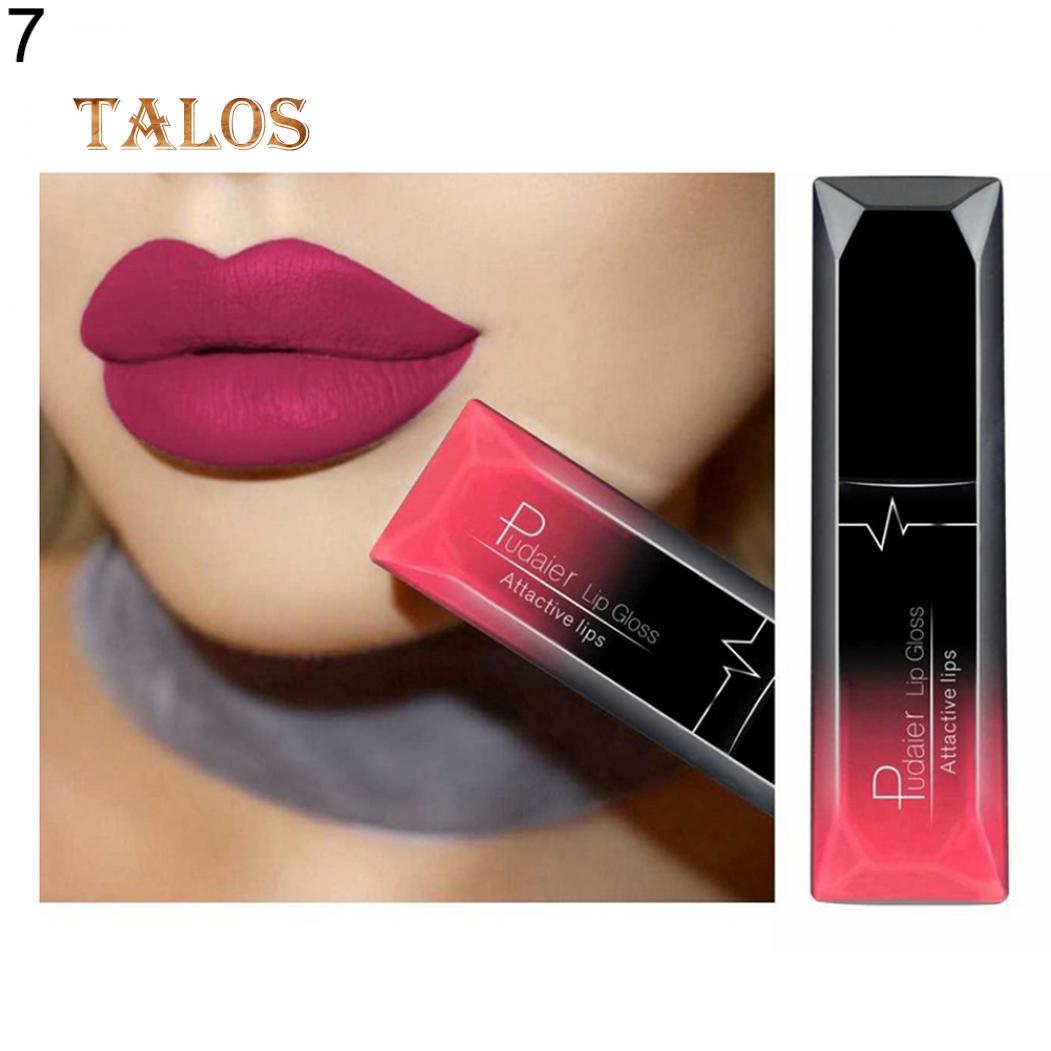 

Длительная жидкая помада, матовый блеск для губ, женская сексуальная красота, макияж, косметические инструменты 7#