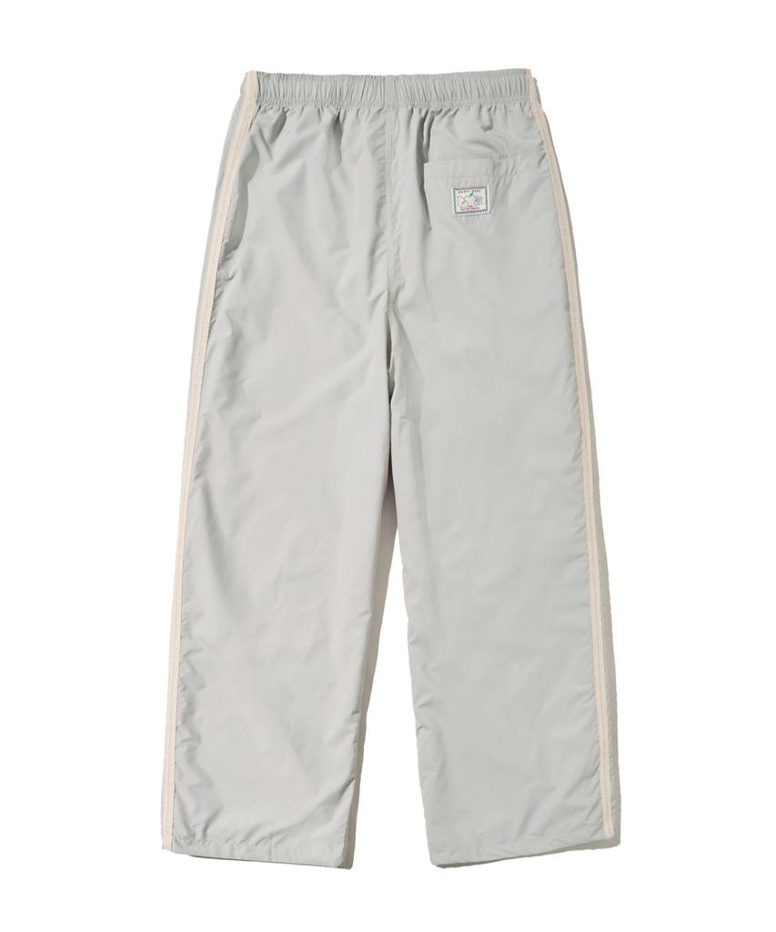 PHYSICAL DEPARTMENT Line Point Pintuck Track Pants_Grey