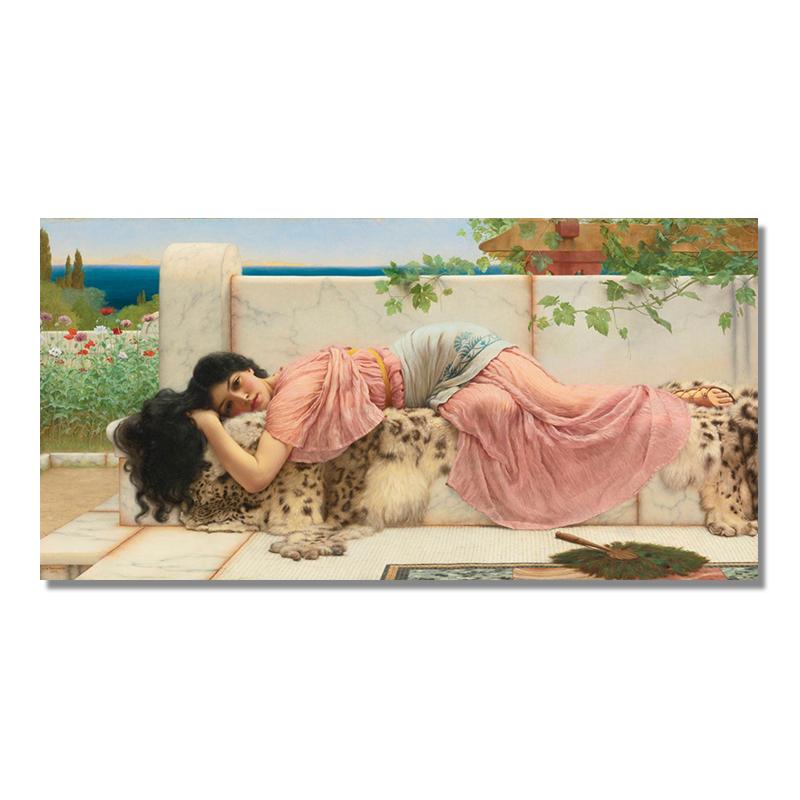 

Спящая красавица, женская фигура, настенная живопись, холст, скандинавские постеры и принты, современная настенная картина для гостиной 70x140cm no frame