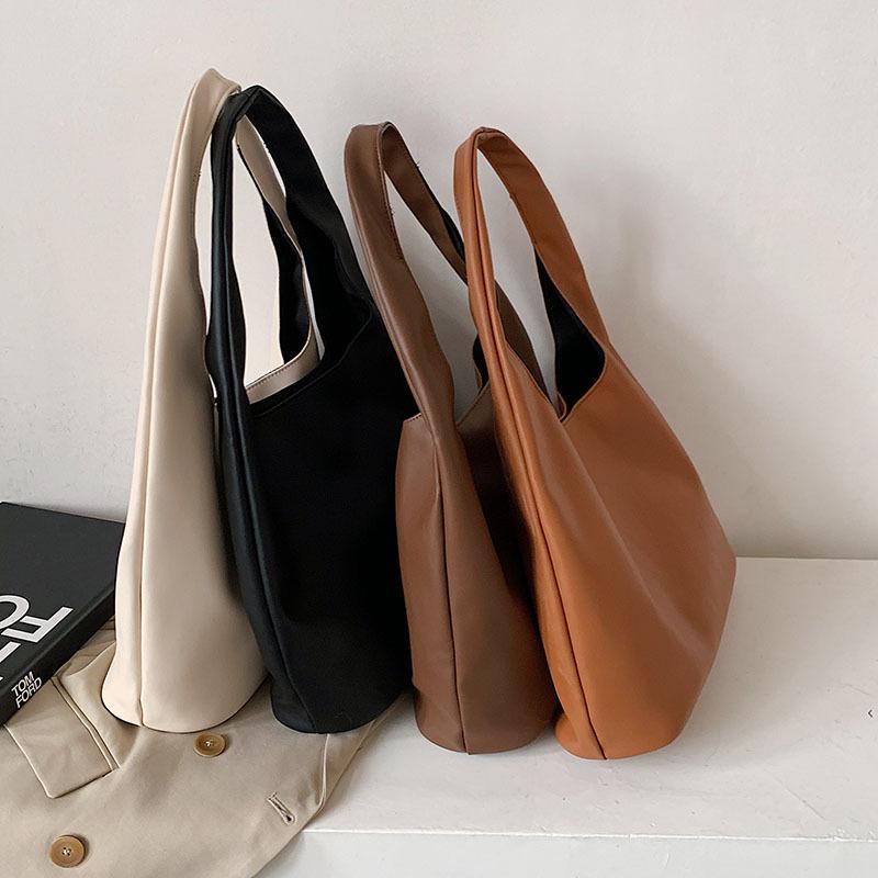 Einfache Handtasche mit großer Kapazität Damen Sommer 2023 Neue trendige Mode Hochwertige Schultertasche im westlichen Stil Net Red Tragetasche