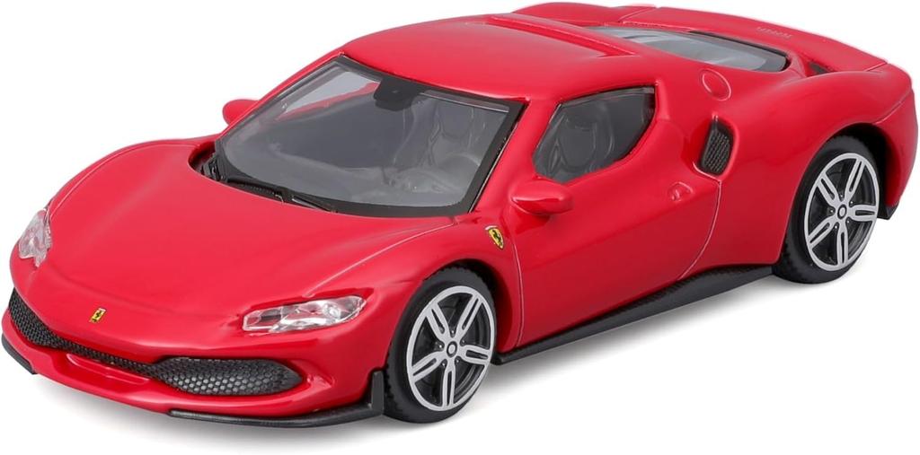Bburago Ferrari scale diecast model car FERRARI 296 GTB 1/43 (red) [Used]
