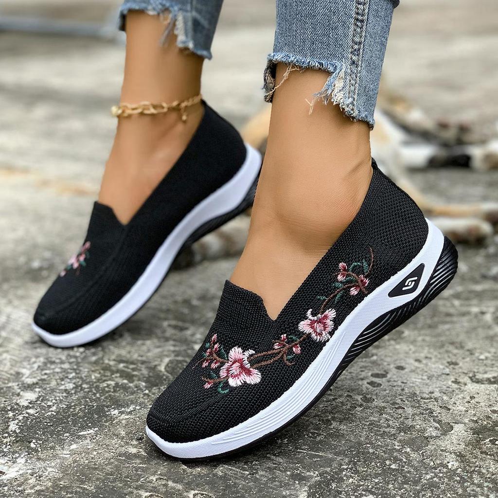 Womens That Shoes Are Slipon Comfortable And Breathable Made With Lightweight Knitted Fabric Perfect For Commuting And Shopping Women Shoes
