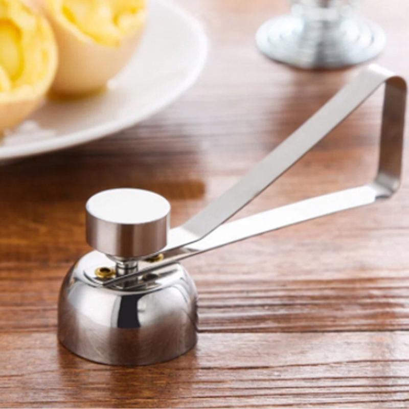 Creative Eggs Shell Cutter Scissors Stainless Steel Eggshell Remover Portable Eggs Opening Tool Kitchen Gadget