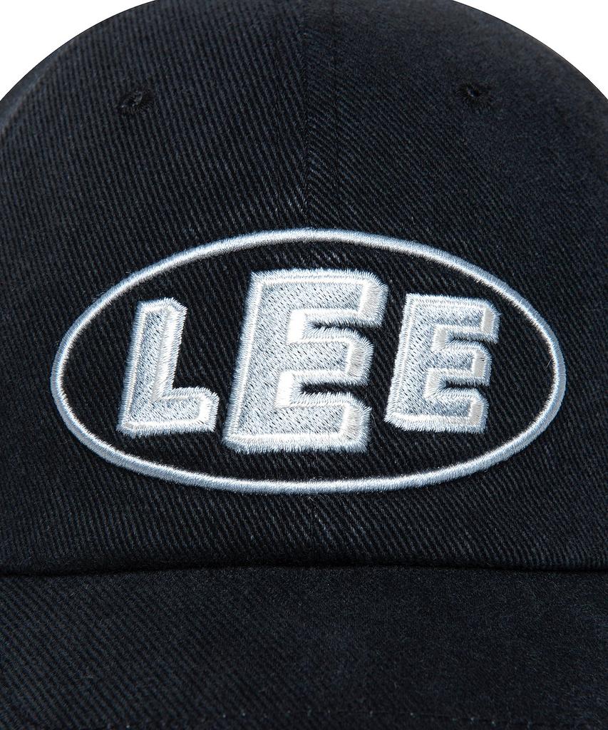 LEE Modified Oval Logo Ball Cap Charcoal