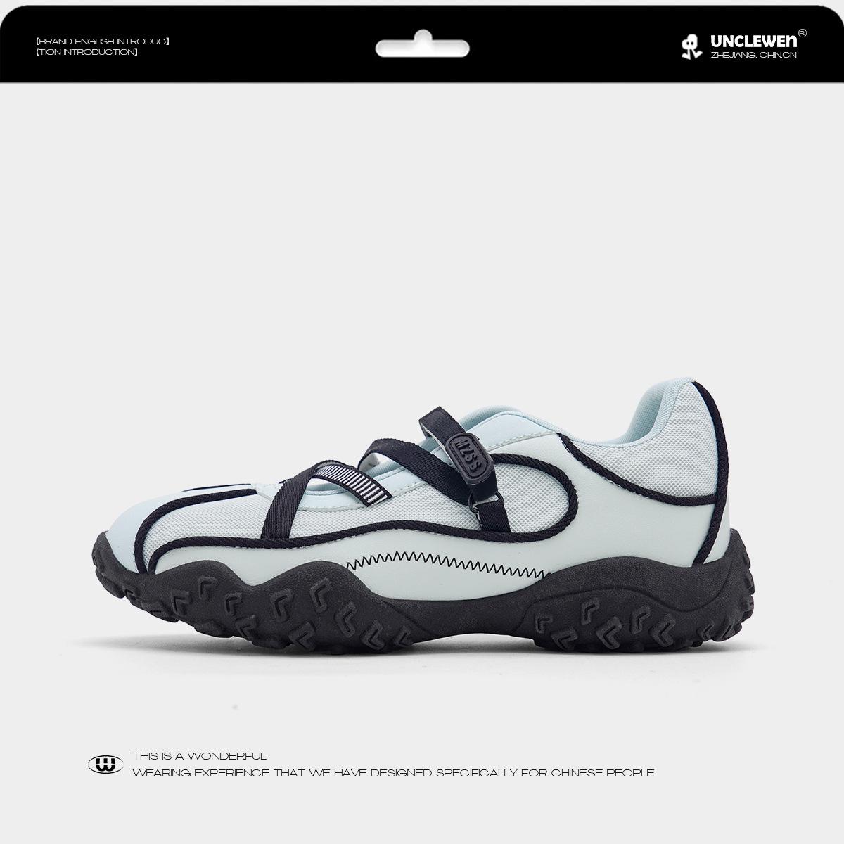 

М ятний літній~ 5,5 см висота-збільшувальні балетні сандалі жіночі літні дихаючі туфлі Mary Jane платформа повсякденні кросівки 40 синій