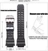 Black Resin Strap For Casio G-SHOCK RANGEMAN GW-9400 GW-9300 Watch Band TPU Men Band Sport Waterproof Bracelet Watch Accessories