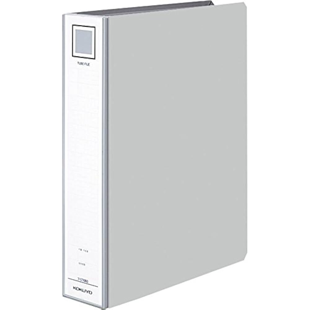 KOKUYO (KOKUYO) File Gabut Pipe File Eco Twin (Double Opening) A4, 2 Holes, 800 Sheets, Silver Fi...