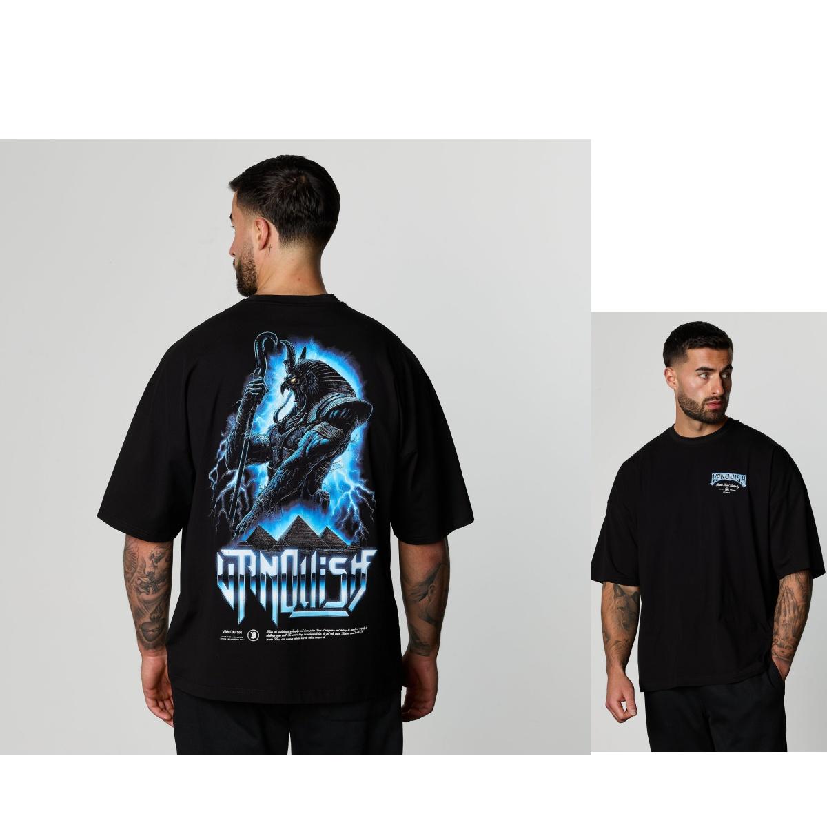 

ENTOMBED HORUS BOXY Outdoor Sports Training Street Fashion Trend TShirt Mens and Womens Luxury Brand Top 4XL