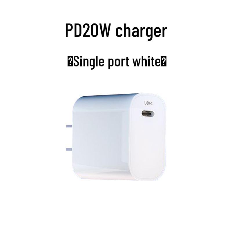 

PD20W Dual Port A+C Charger for iPhone 16/15/14 - Super Fast Charging, 3C Certified Single C Port