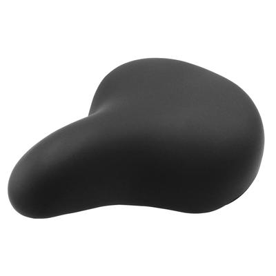 NOGUCHI Bicycle Saddle Fluffy Compatible with Electric Assist Black [Large Saddle] Bicycles,