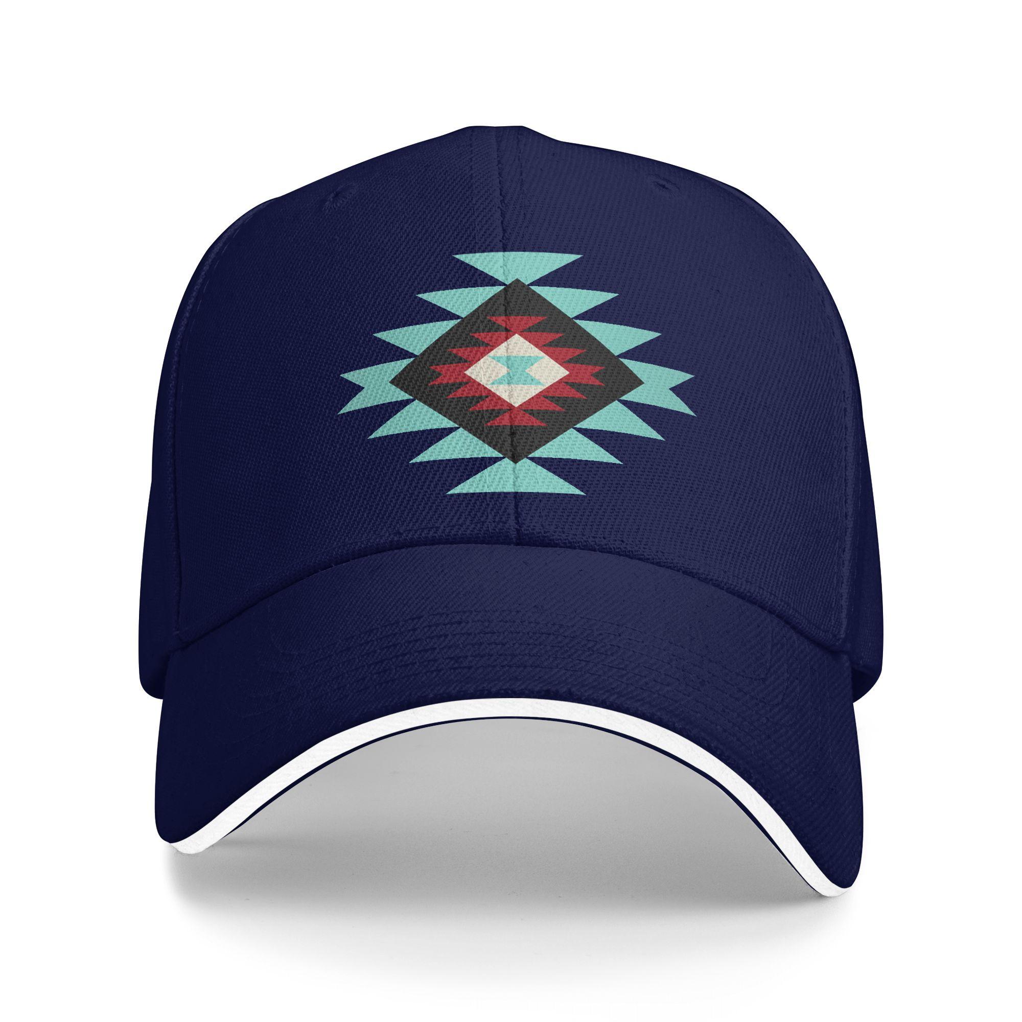 

Southwest Santa Fe Navajo Indian Tribal Sun Baseball Cap Spring Couple Women High Quality y2k Retro Outdoor Sport Baseball Caps One Size