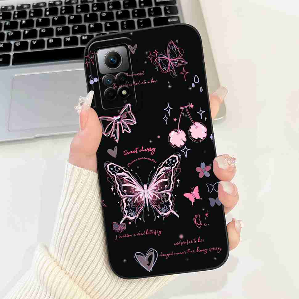 For Xiaomi Redmi Note 12 Pro 4G Case Colorful Painted Cover Soft Slim Phone Case For Redmi Note12 Pro 12Pro 4G Back Cover Capa