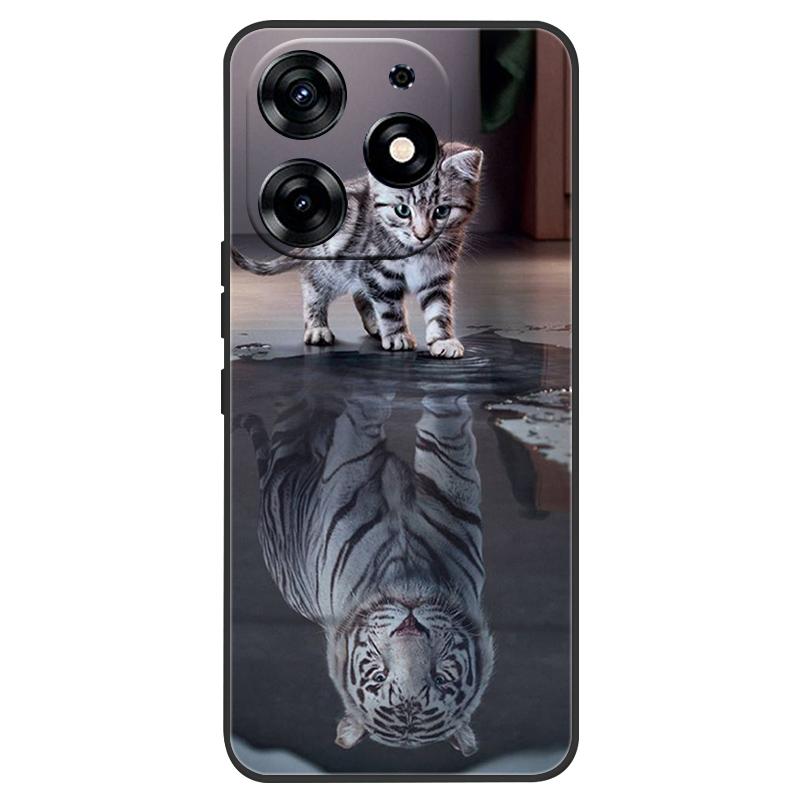 For Tecno Spark 10 Pro 10C Phone Cases Butterfly Protector Soft Silicone Back Cover for Tecno Spark10 Pro KI7 Capa Black Bumper