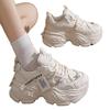Fashion Four Seasons Boutique Mesh Platform Daddy Shoes Versatile Comfortable Women's Sneakers