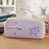 Desktop Storage Korean Style Pen Bag Bow Starfish Love Heart Cloth Stationery Bag  Office