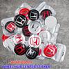 4pcs 56mm 60mm 65mm Car Wheel Center Covers Badge Sticker Stickers For Civic XR-V HR-V Accord Odyssey CRV Insight Fit