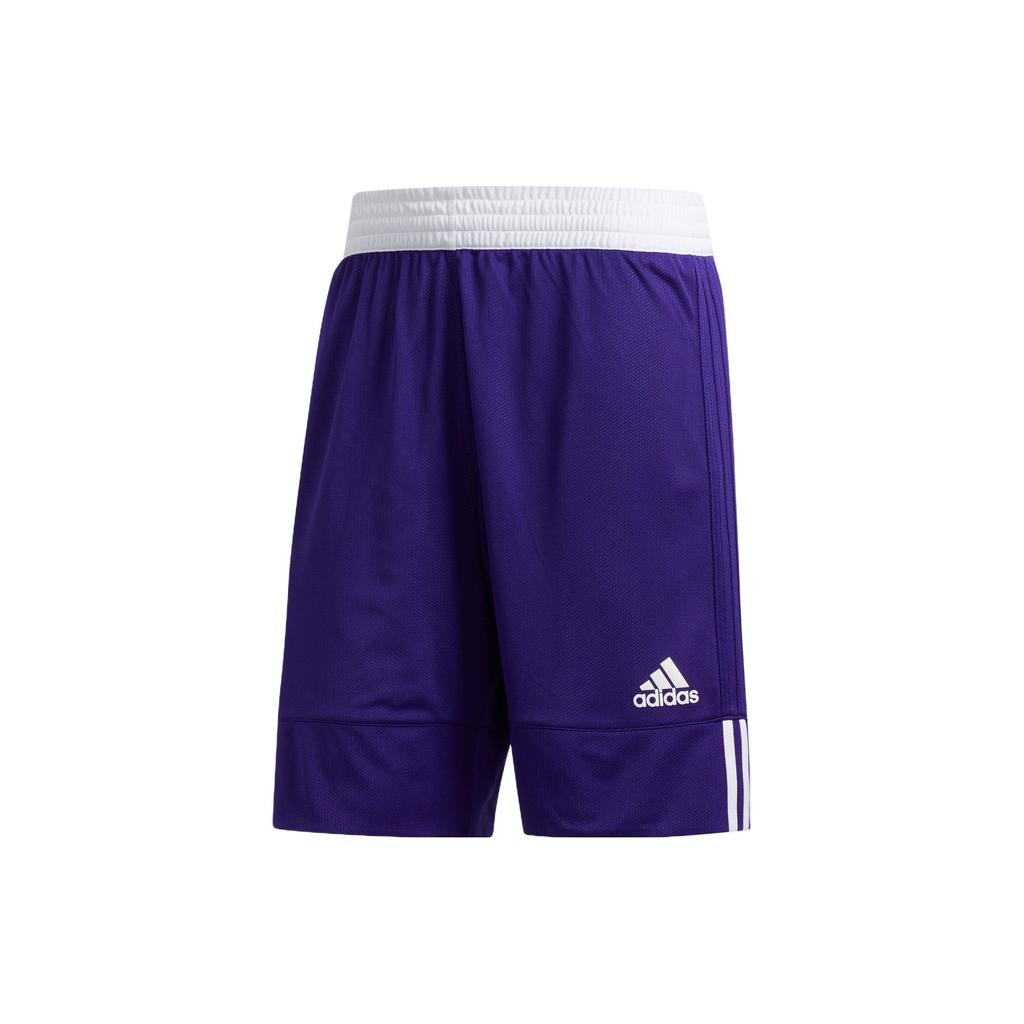 Adidas Reversible Design Elastic Waist Straight Leg Basketball Shorts Men Shorts Multicolor DY6599