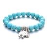 Elegant Beaded Elephant Anklet - Simple and Timeless Jewelry