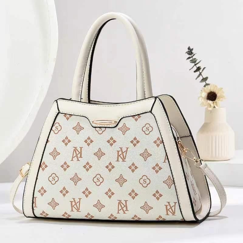 Стильная новая сумка с принтом, универсальная и вместительная сумка через плечо OffWhite