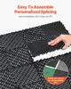 Drainage Mat Modular Floor Tile 12” X 12” Interlocking Drainage Cushion