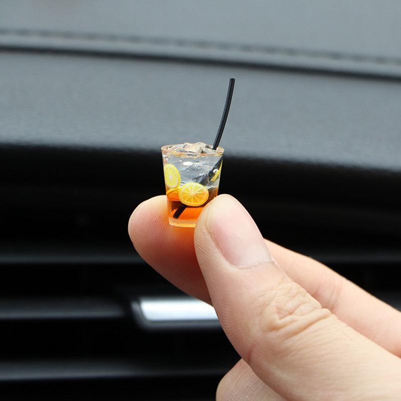 Car Ornaments 1 Set Dog Themed Resin Crafts, Kawaii Desk Decorations, Mini Corgi Design Cake Baking Accessories.