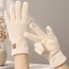 Windproof Winter Cycling Gloves Thickened  Gloves Casual Women Thermal Gloves  Cycling