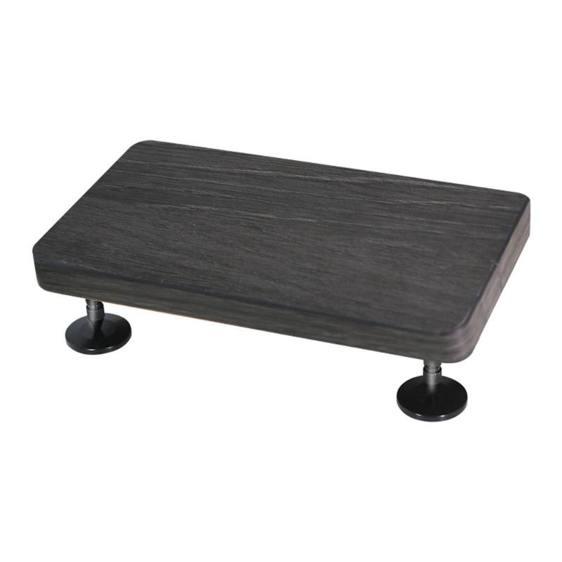 Holz- und Metall-Lautsprecherablage zur Verbesserung der Stabilität und Klangoptimierung, Reduzierung von Resonanzen, Verbesserung der Klarheit