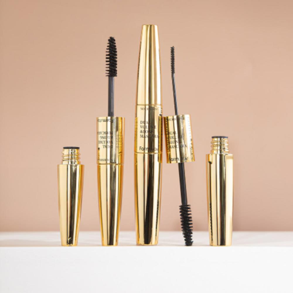 

Farmstay Gold Collagen Тушь для ресниц двойного действия: объем и длина 15 г 1+1 – Питание, длина и густота ресниц