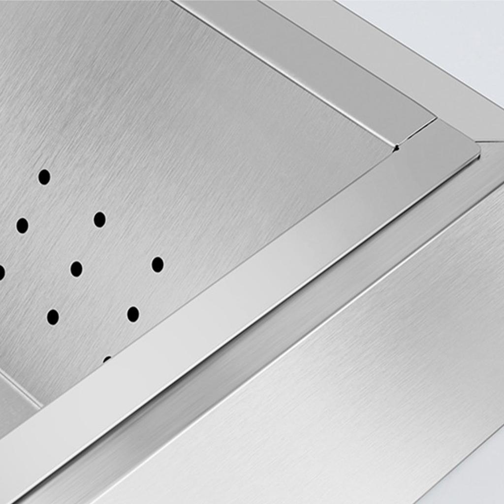 French Fries Dump Station Oil Filters Tray Removable Stainless Steel Fryer Basket Work