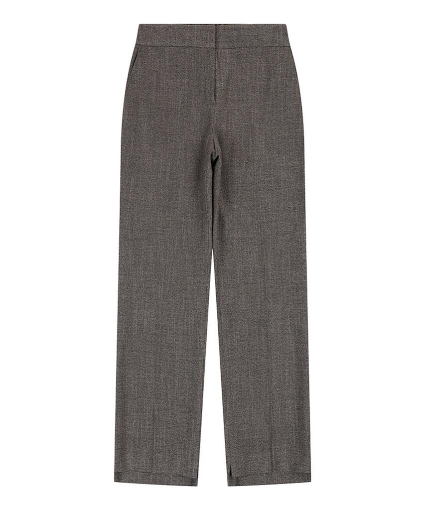 MESENSE Asymmetrical Hem Small Check Pants_Mb3Zslm113Z