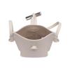 Longchamp Le Roseau 2023 Solid Color Bamboo Buckle Closure Leather Shoulder Crossbody Phone Bag Women bags Beige 34180HPN555