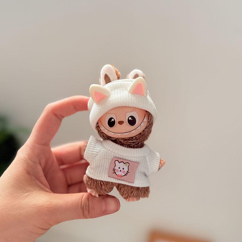 10Cm Mini 4.0 Oblečenie Vianočný Elf Plášť Plášť Rabub 4. Generácia Detské Oblečenie Prívesok