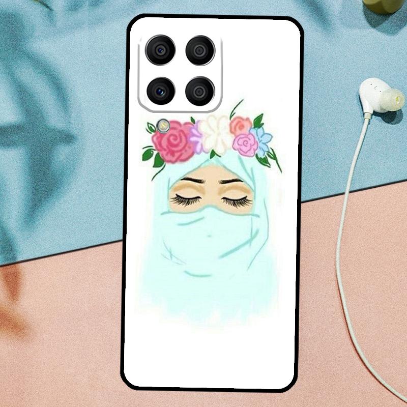 

Muslim Islamic Gril Eyes Hijab For Samsung Galaxy M21 M31 M11 M13 M33 M53 M16 M06 M12 M14 M15 M35 M55 M34 M54 M32 M52 Case Samsung M22