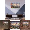 Exquisite Mermaid Princess Canvas Print Whimsical Childrens Bedroom Wall Art