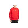 Nike Moletom Masculino de Manga Comprida com Gola Careca e Estampa de Logotipo em Cor Sólida Vermelho FD9893-657