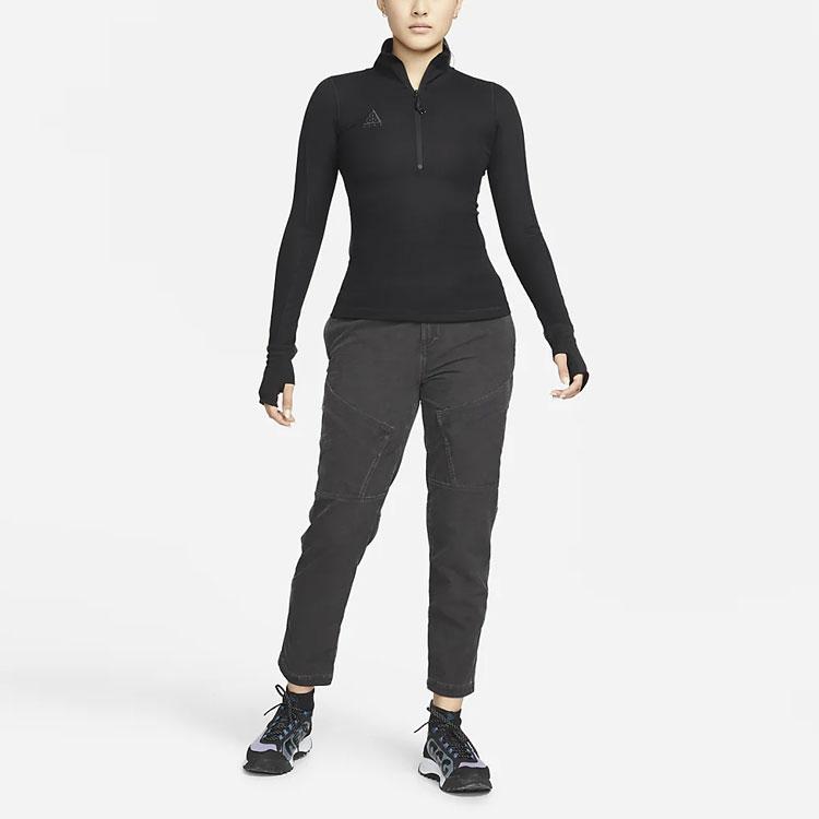 Nike ACG Ease Trail Gerade Bein Atmungsaktive Freizeit Hose Damen Unterteile Schwarz DH3110-010