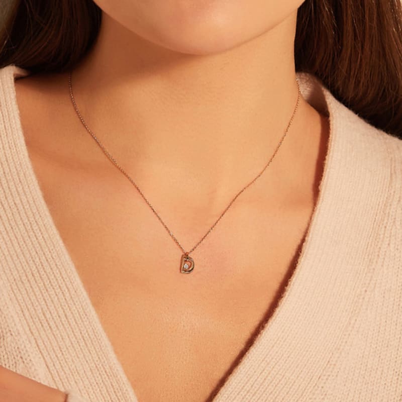 DIDIER DUBOT Miss Doo Gold Necklace JDRNRYS91ZC