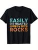 Men's Cotton T-Shirt Casual Short Sleeve Crew Neck Solid Color Basic Tee Top Summer Breathable Comfortable Daily Wear Clothing