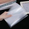 20 Pcs A6 Zipless Cash Envelopes, Frosted PP Binder Pockets 6 Ring Planner Erts Clear Sheet Protectors Budget Envelopes Organizer Accessories for 6