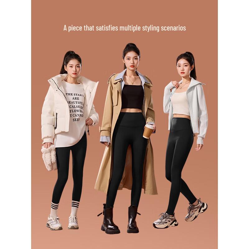 IEF Women's Winter Fleece-Lined Slimming Leggings