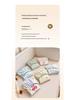 All-Cotton Dorm Bedding Set: Printed Sheets, Mattress Protector, and Pillowcases