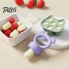 Soft Silicone Fruit Pacifier Baby Feeder/Mold, Food Training Teething Relief Pacifier, Easy Feeder to Hold Safe Chewer for Infants Travel Self Feeding