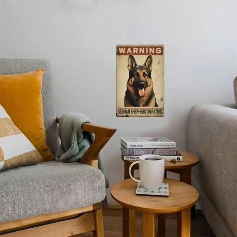 Vintage Metal Wall Art Sign 20x30cm Home Decor Retro Plaque