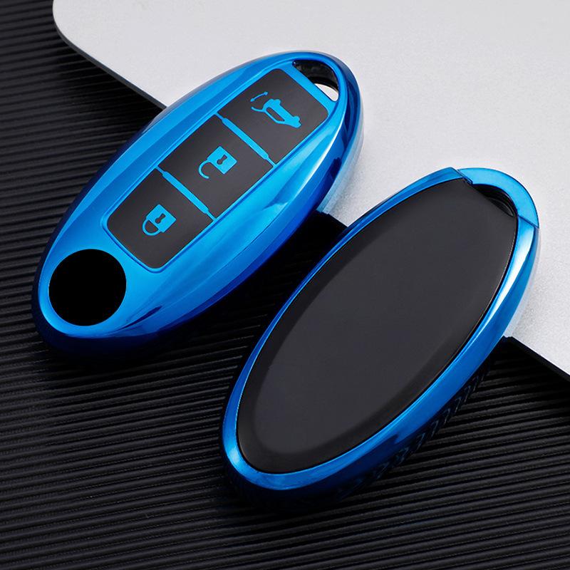 New Soft TPU Car Key Case Cover Shell for Nissan Qashqai X-Trail T32 T31 Juke J10 J11 Kicks Tiida Pathfinder Note for Infiniti