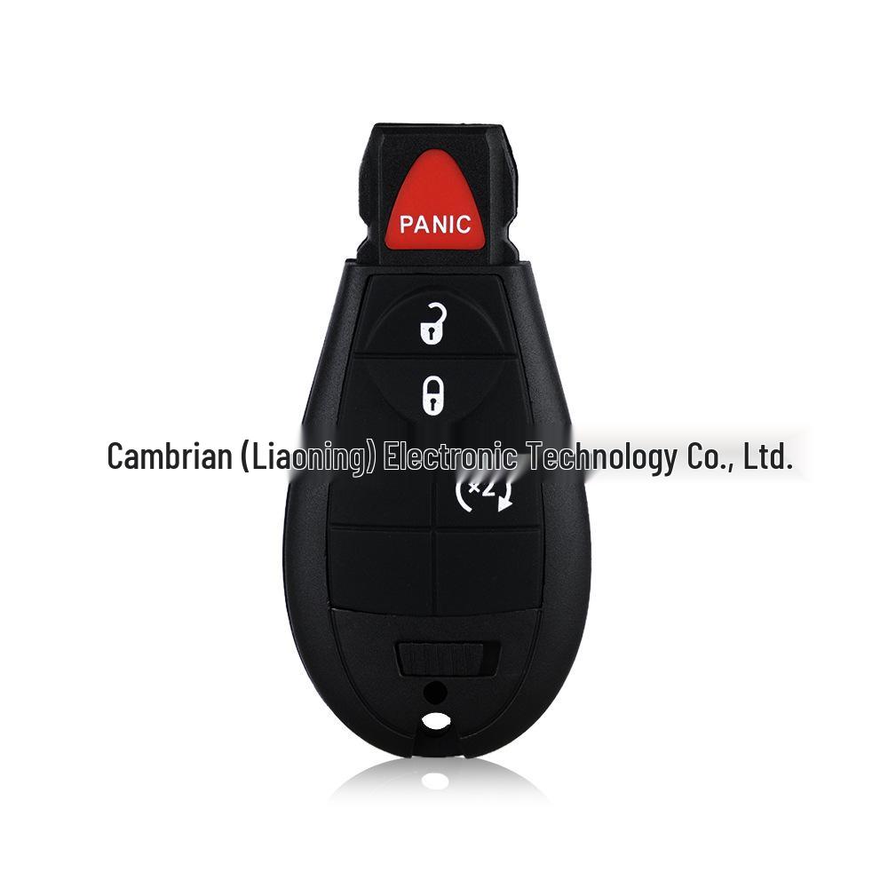 4-Button Remote Control for Dodge/Volkswagen M3N5WY783X Key